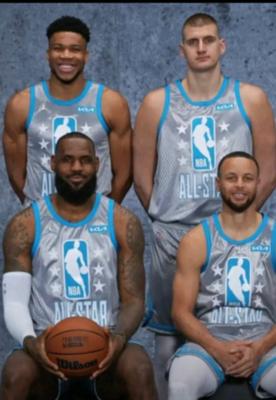 图上4人合计：10冠、11个MVP、7个FMVP、48次全明星

字母哥：1冠、