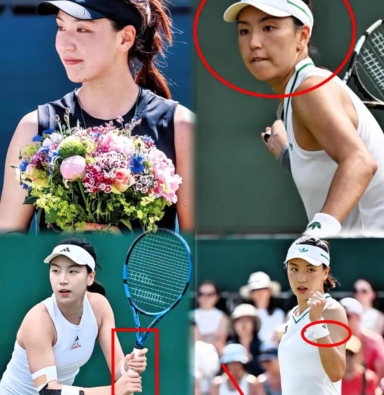 谁也没想到
王欣瑜收获了一大批海外粉丝！

英国网友称“王展现了她温网时的