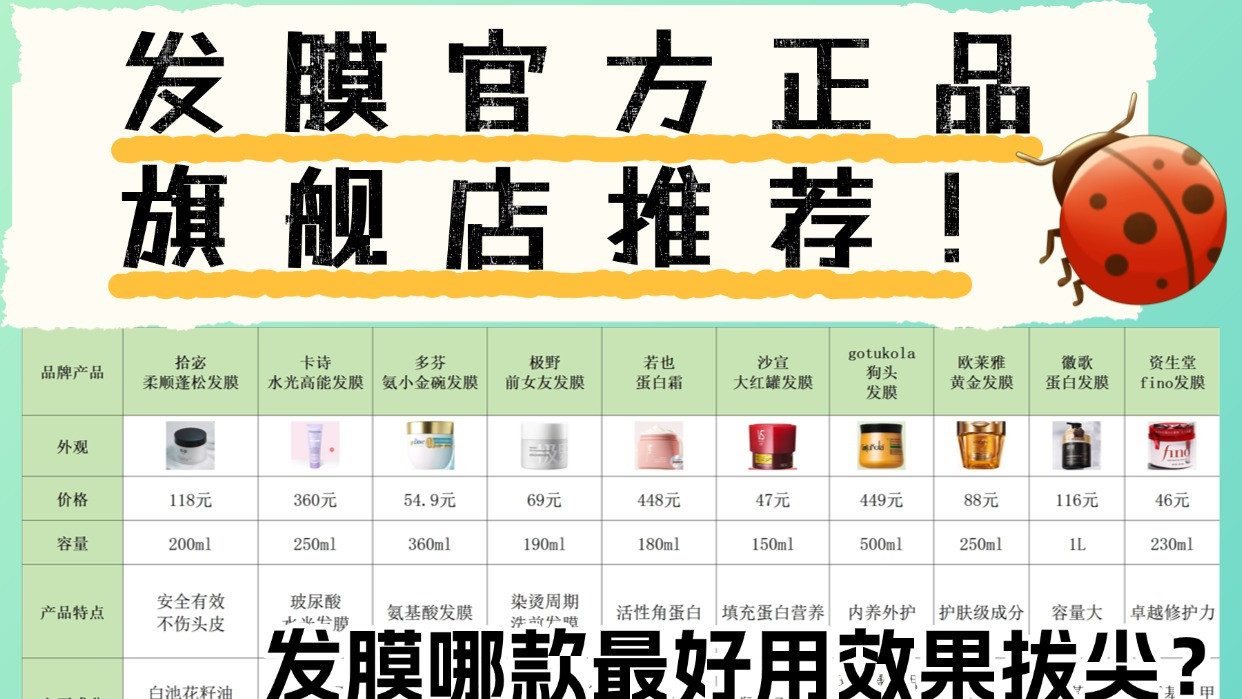 发膜哪款最好用效果拔尖？发膜官方正品旗舰店推荐！亲身试用分享