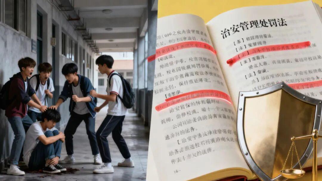 校园霸凌“违法必究”！新《治安管理处罚法》打破“年龄护身符”