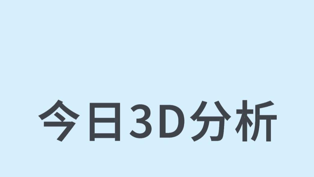 福彩3D第25280期分析