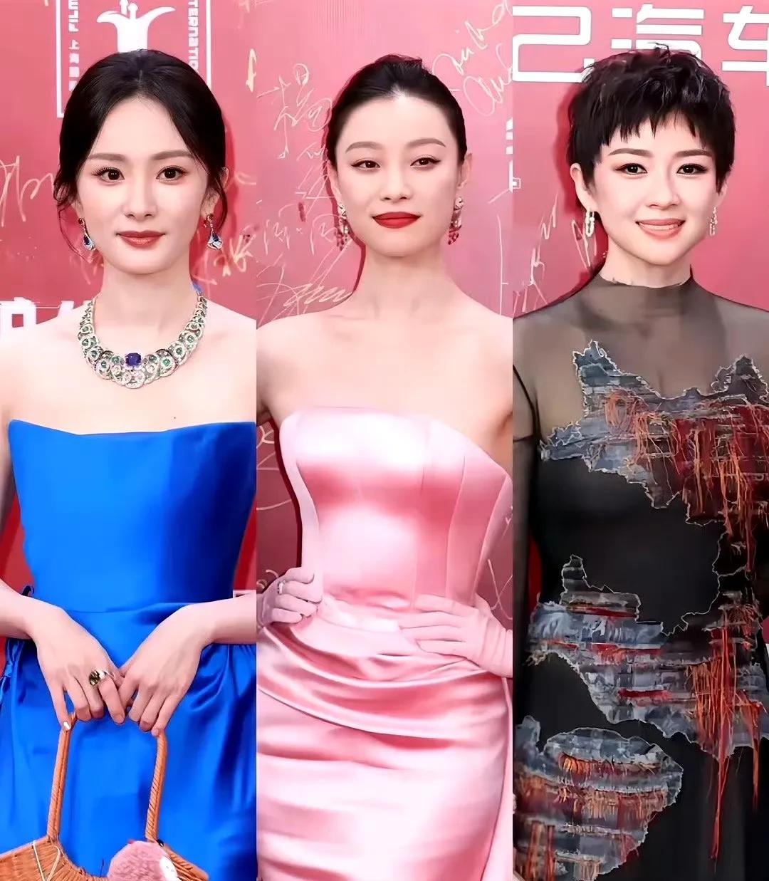 这届上海电影节红毯简直神仙打架！本来以为章子怡、倪妮这俩大美人一出场稳赢，结果杨