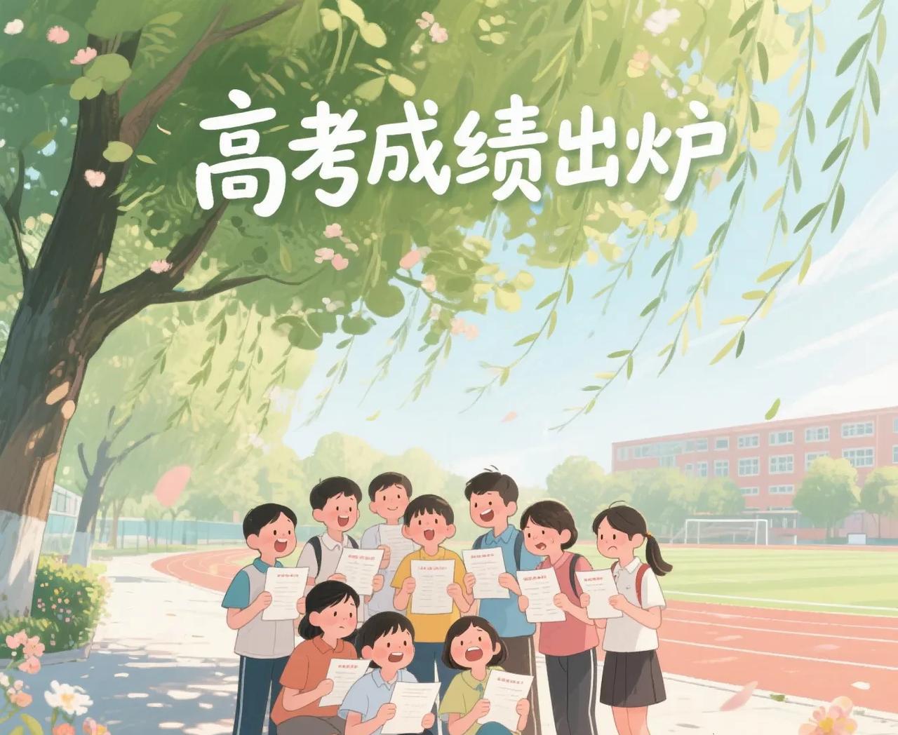 这孩子哭的撕心裂肺啊！
高考查分真是几家欢喜几家愁啊！
去年考了612分，没走，