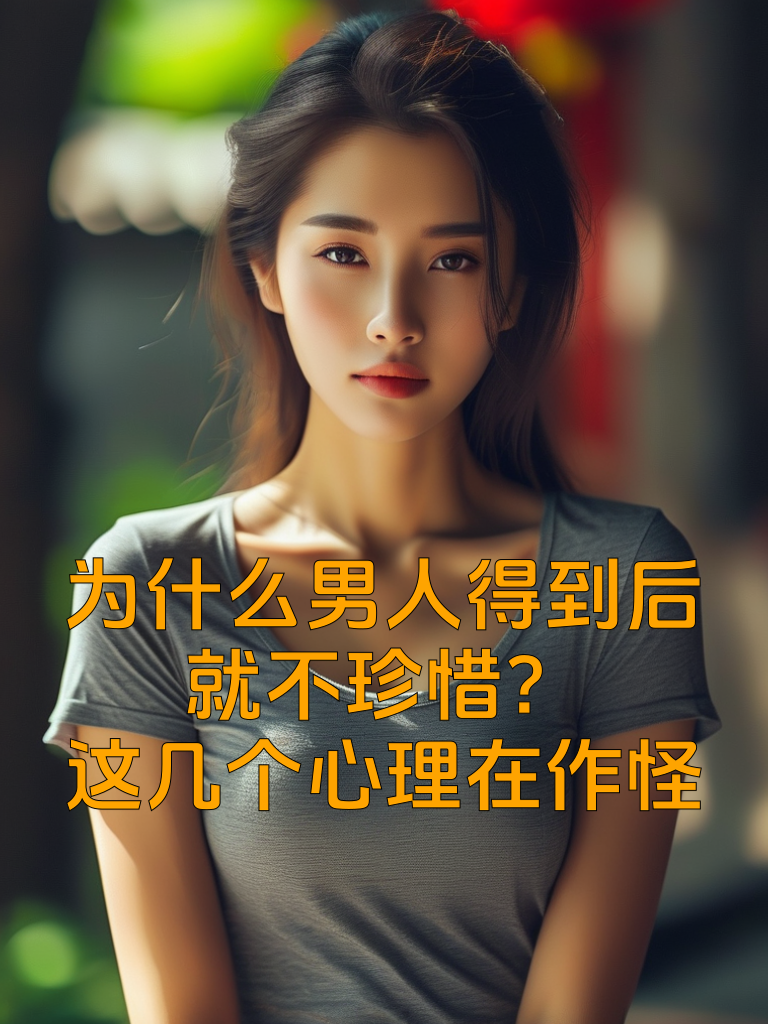 为什么男人得到后就不珍惜？这几个心理在作怪