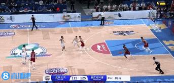 今晚北京男篮主场118-125不敌广厦男篮，总比分2-4与队史第四座总冠军奖杯擦