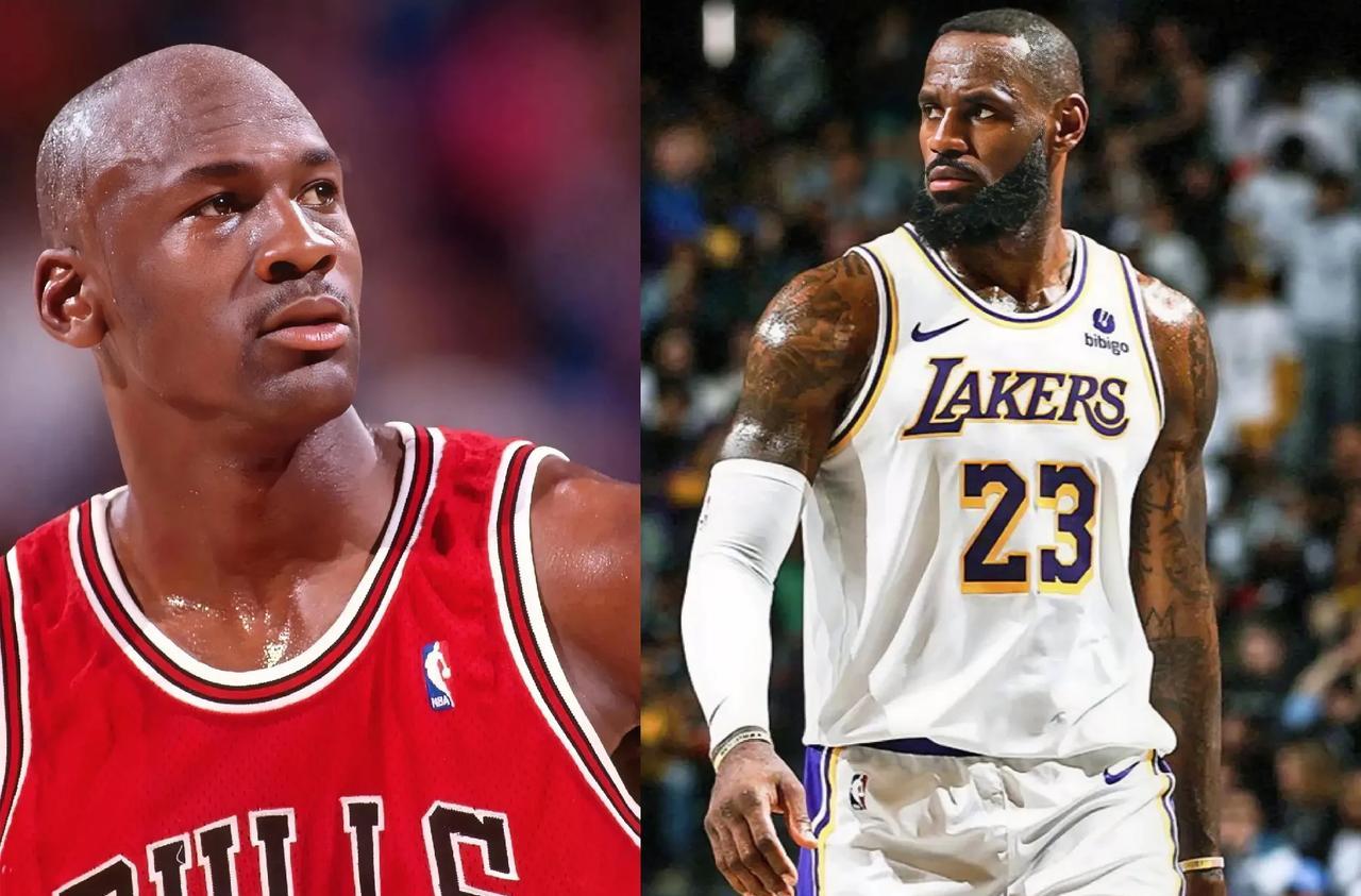 詹姆斯与乔丹同时代，是选择投奔乔丹，还是迎难而上！
乔丹是NBA有史以来最伟大的