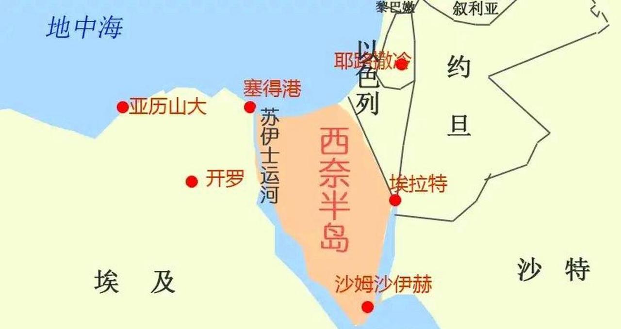 埃及现在底气很足了，直接陈兵西奈半岛
据媒体消息，埃及正在以色列邻近的西奈半岛集
