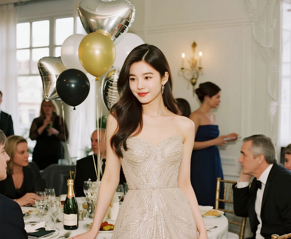 一袭长裙，惊艳全场：盛装出席的仪式感之美