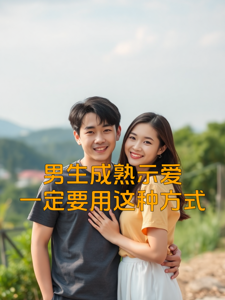 男生成熟示爱，一定要用这种方式！