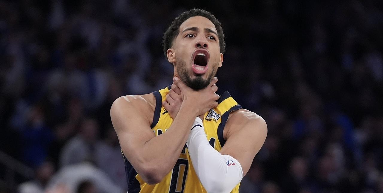 NBA中国：哈利伯顿大概率佩戴护具出战G6
据NBA中国报道，哈利伯顿出战G6意
