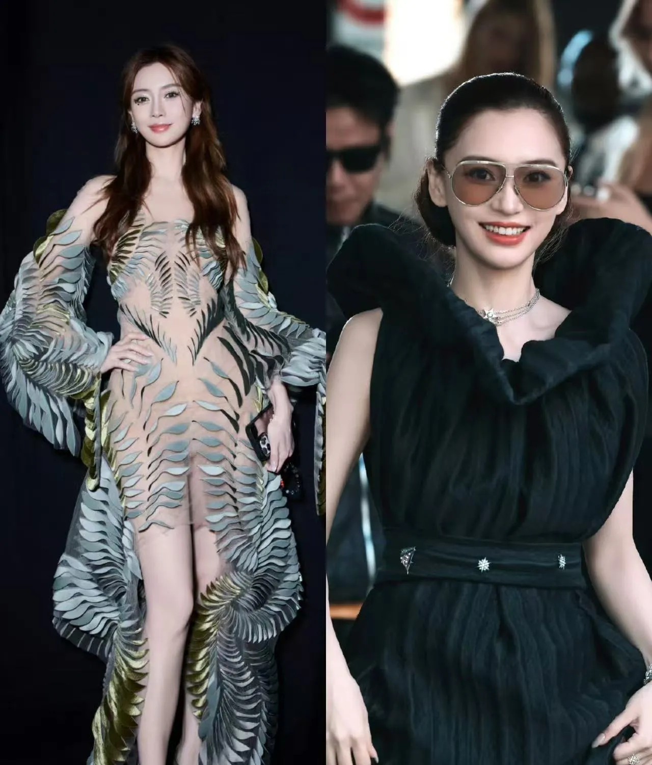 36岁的Angelababy终于想开了
不再选择装嫩了
最新造型比那套树叶子透视