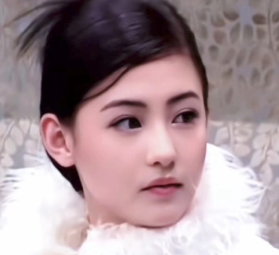 年轻的张柏芝，真是的美的前无古人后无来者