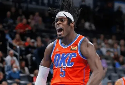 正负值全场最高！多尔特全场出战25分钟得到7分6板1助2抢断
NBA常规赛，雷霆