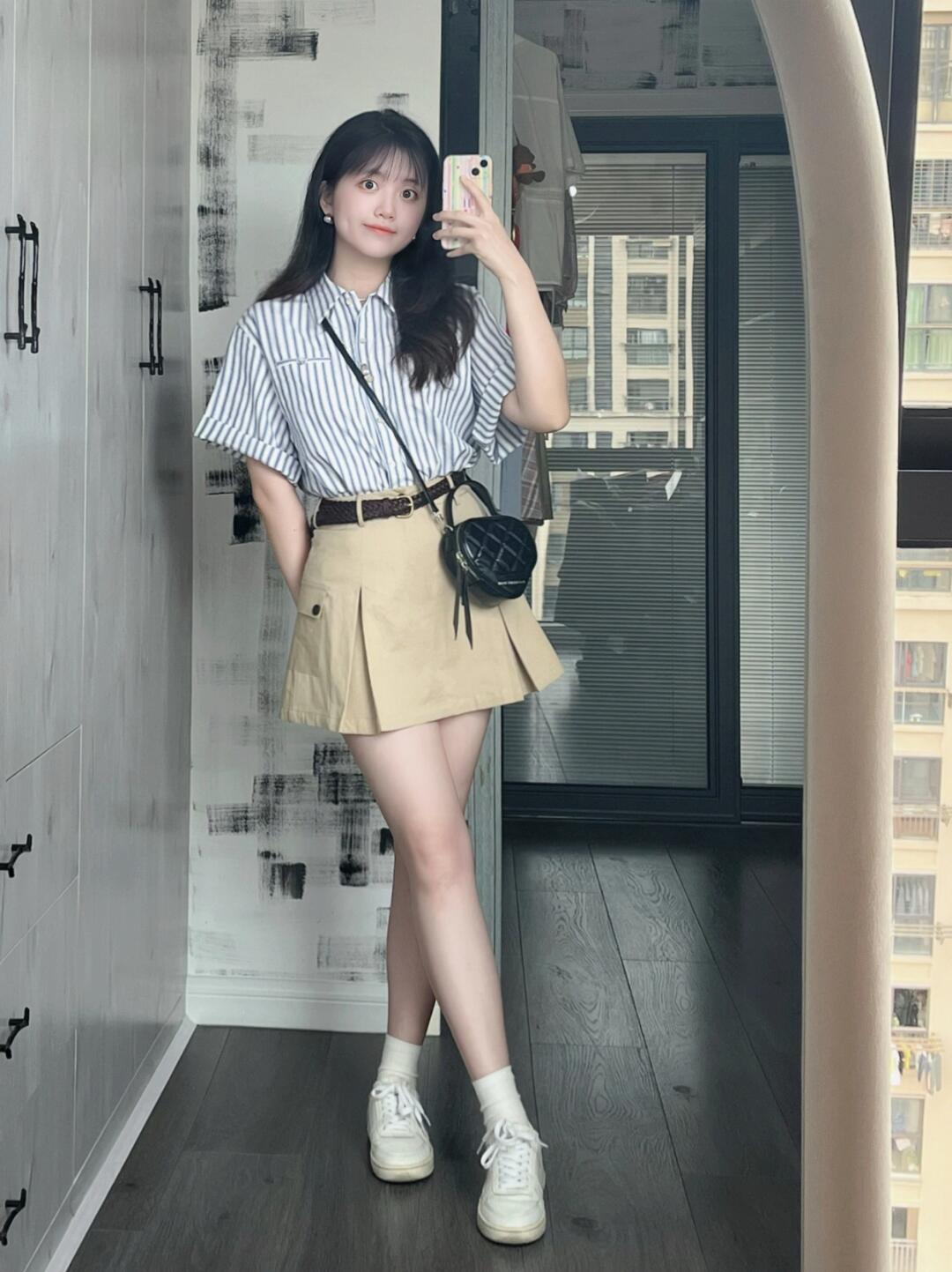 夏日miu系清爽OOTD🍧