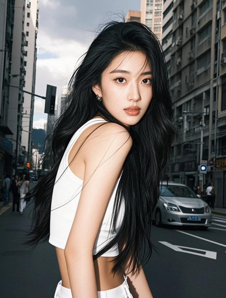 颜值天花板预警！这波美女图，手机内存告急！