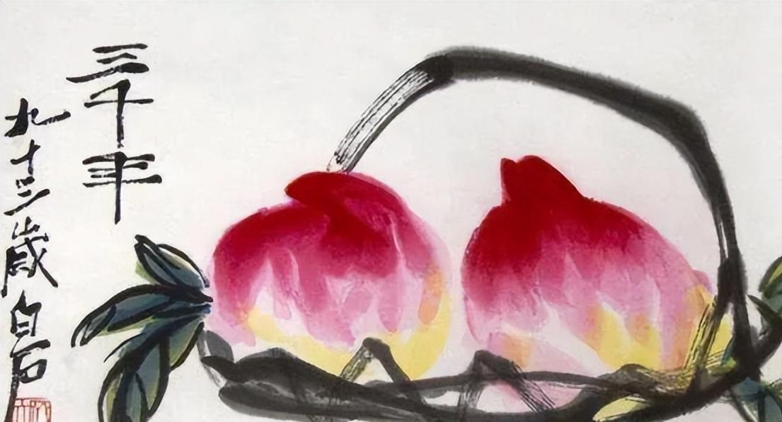 1953年，有人花2块钱向齐白石求画，齐白石只画了2片咸鸭蛋，对方陪着笑脸：“有