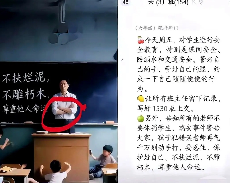 瑞安事件后遗症来了！

家长反馈有娃上课睡觉，家长质问老师为啥不管，结果老师回答
