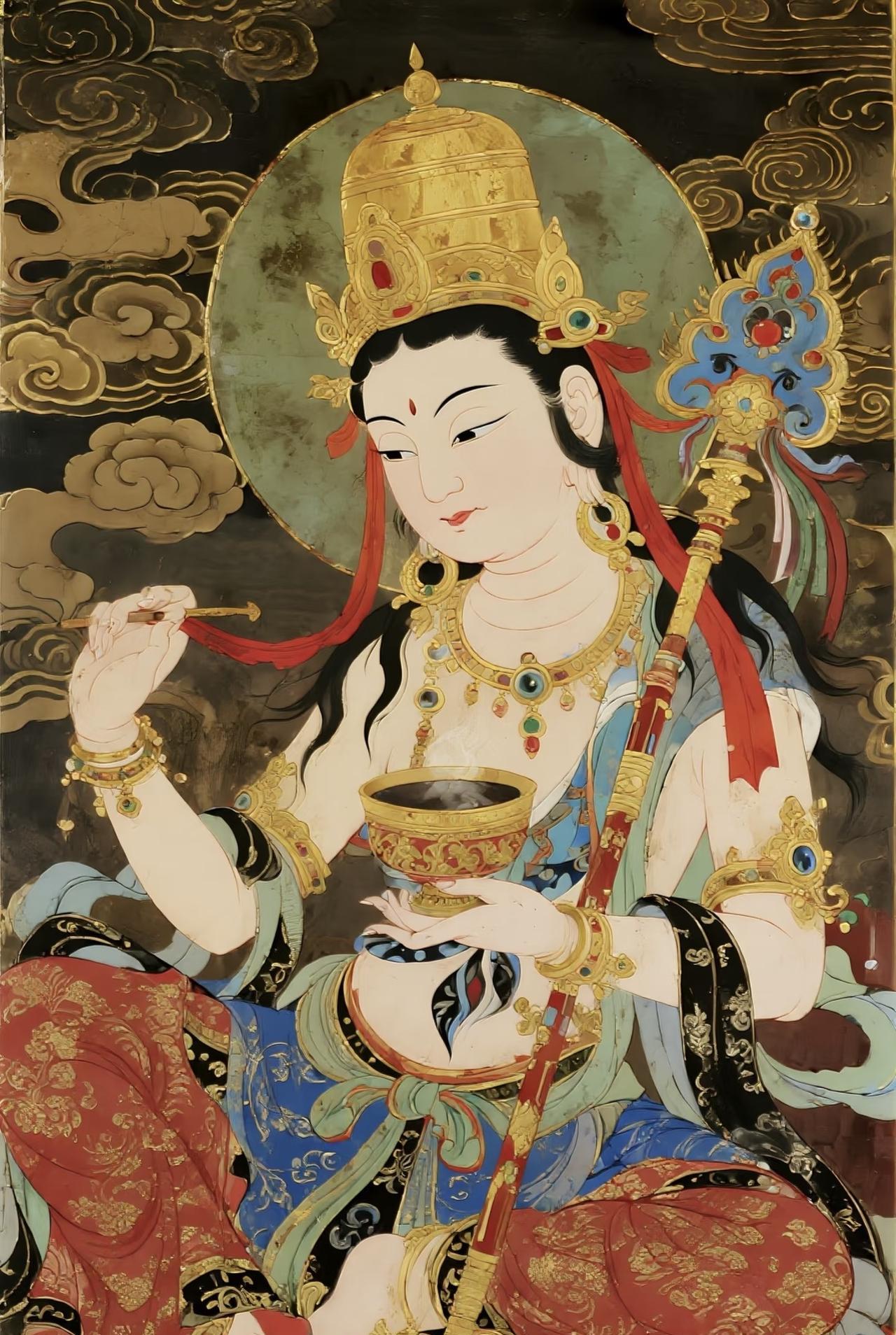 第一次见女财神
扎基拉姆