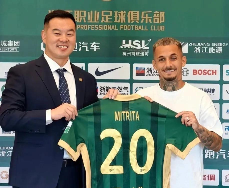 浙江3-0海牛，新外援米特里策让浙江变成争冠队伍，就问他高级不高级？
在这场比赛