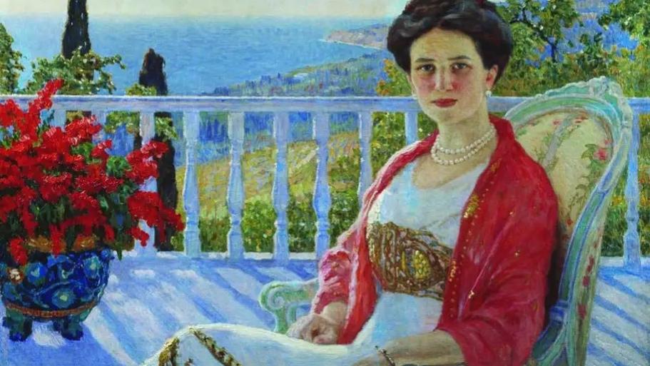 俄罗斯画家尼古拉·波格丹诺夫·贝尔斯基人物绘画作品