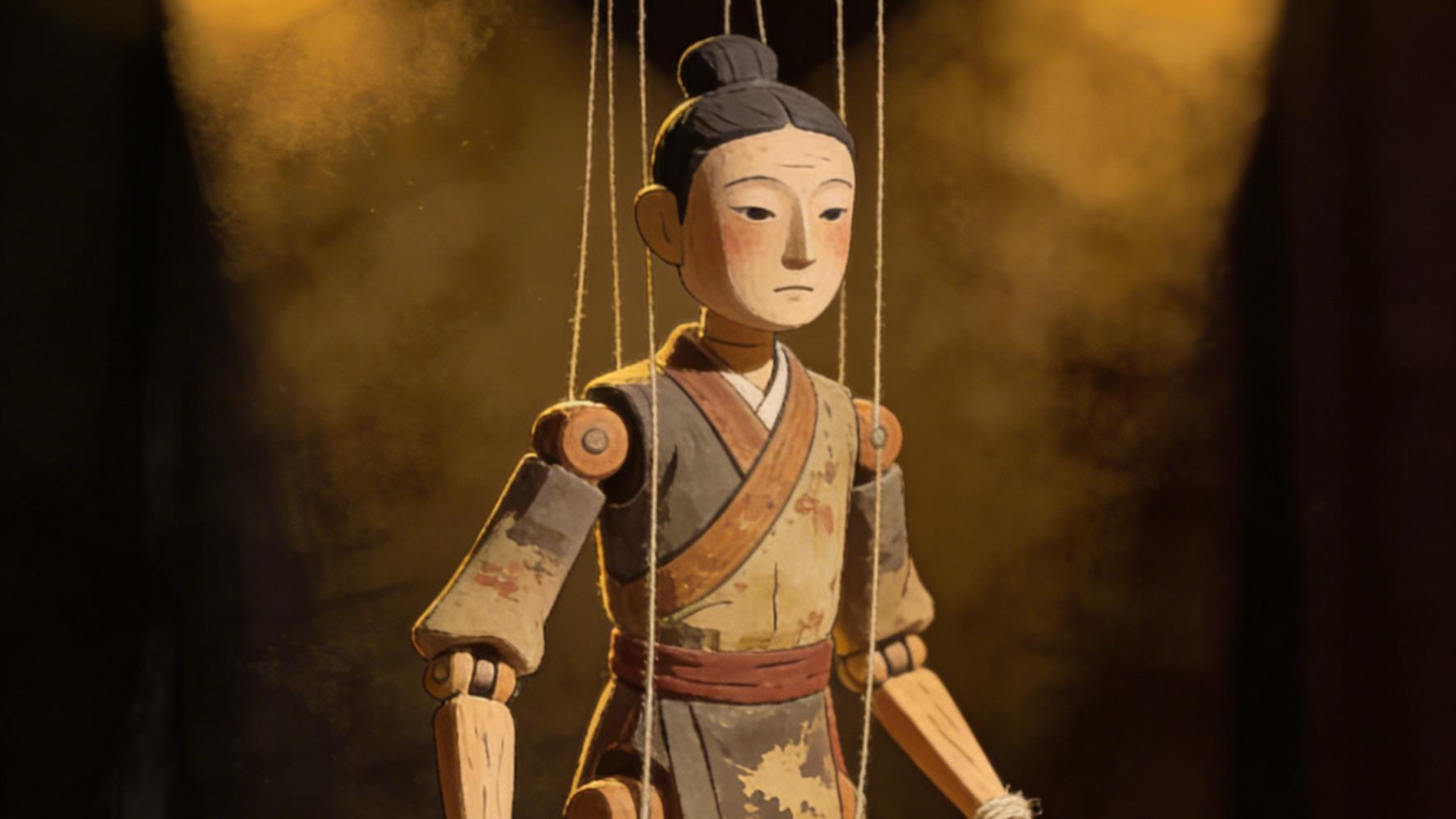 民间故事：血木偶