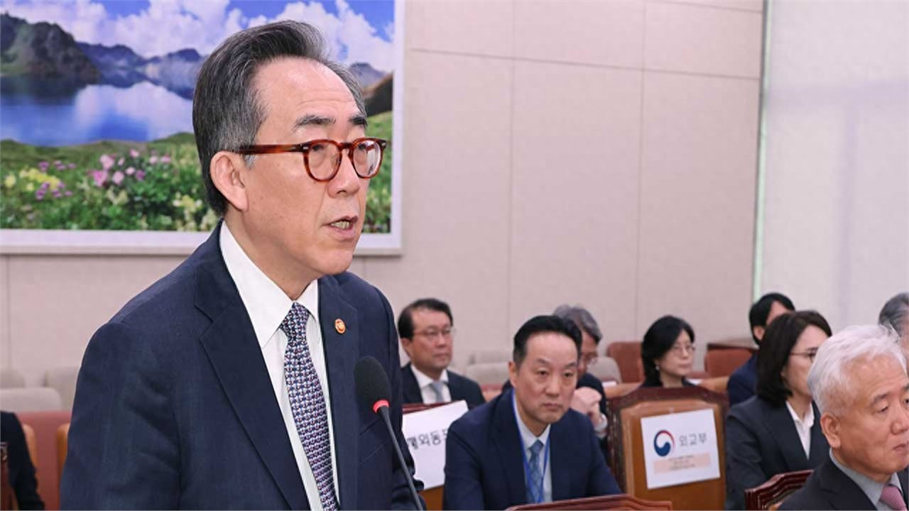 赵泰烈韩外长：就中国西海设构造物研拟反制措施