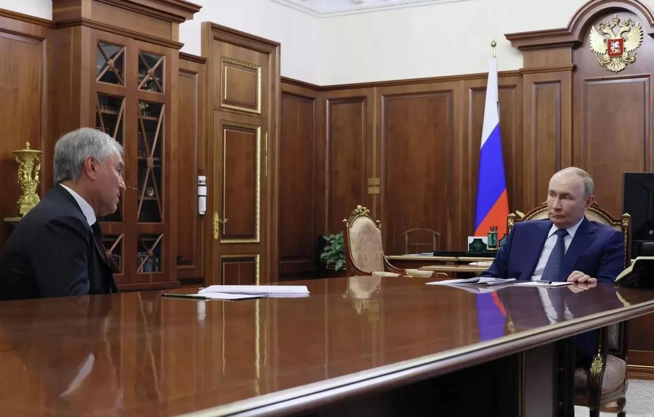 【俄议长沃洛金感谢普京对国家杜马工作的关注】
莫斯科时间2025年7月23日，俄