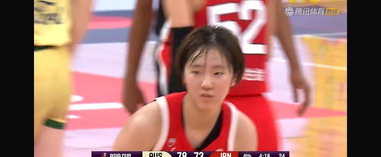 【日本女篮新星】明明可以靠颜值，偏偏要靠实力说话！厉害的日本后卫，田中心。#日本