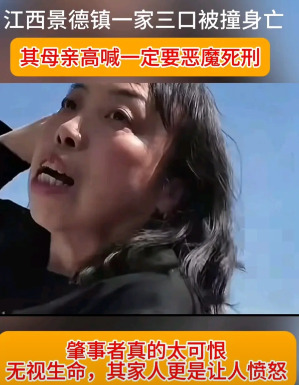 我们不能忘记，今年4月份开庭的江西景德镇一家三口被撞身亡一案，目前还没有最后判决