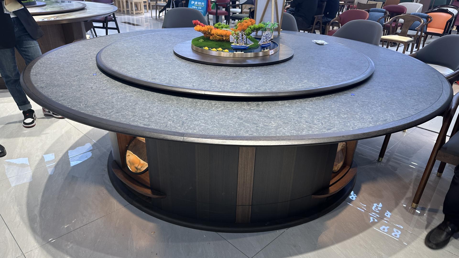 电动餐桌旋转方向调节解析