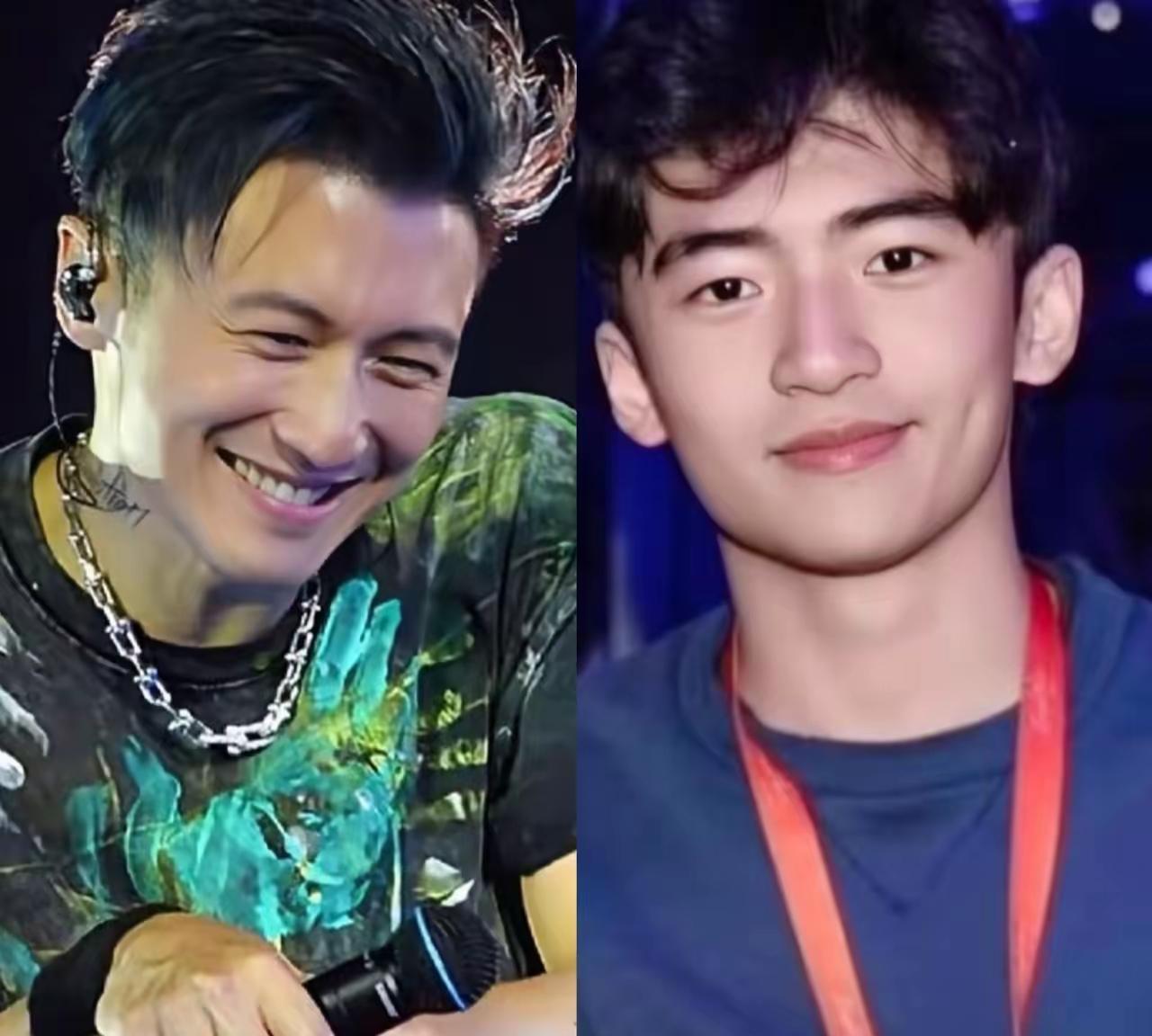 很多粉丝都说谢霆锋帅
我是压根没看出来他有多帅
个子还没谢贤高
骨架也小不够魁梧