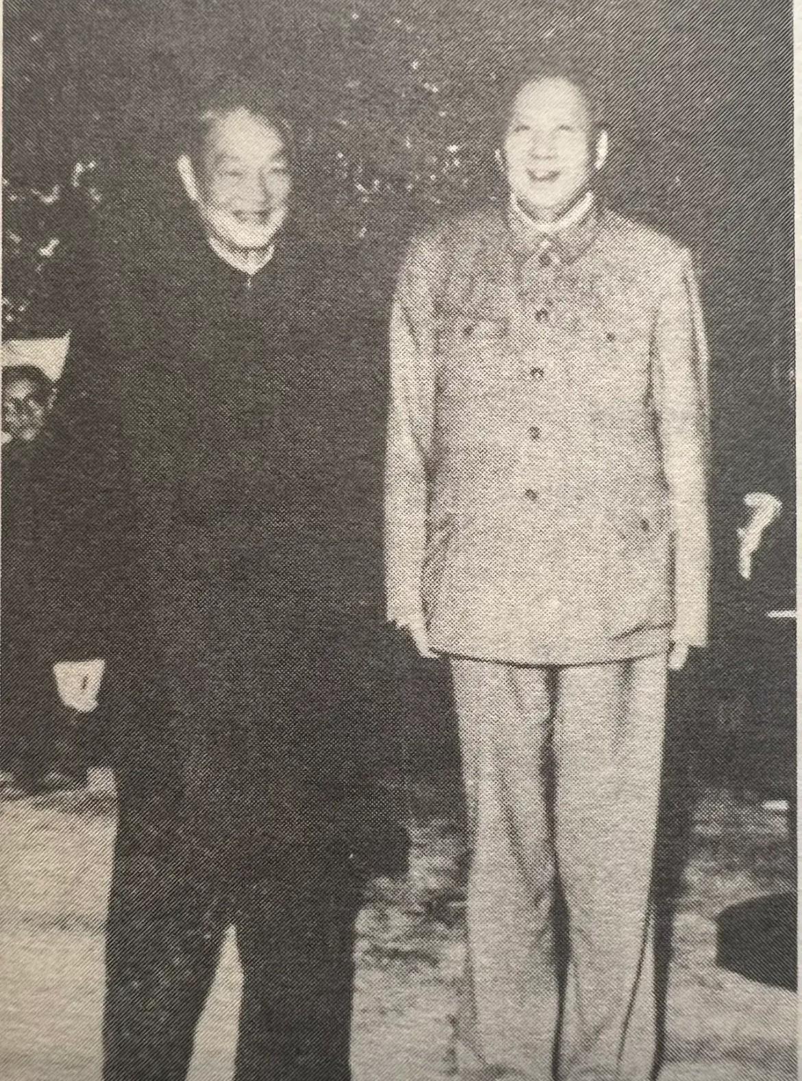1963年12月26日，毛泽东主席在他的70寿辰之际，于中南海颐年堂举办了一场温