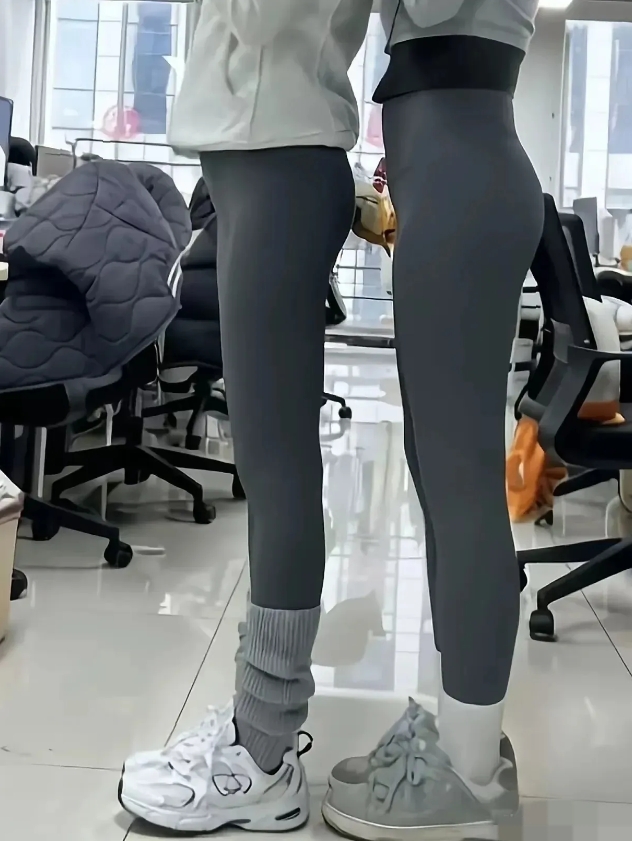 身高同样是160，为啥后边的看着要高？