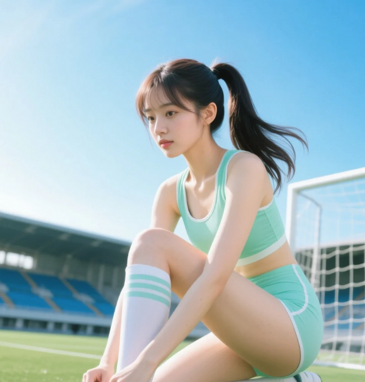 阳光为被草为席，定格少女最治愈的瞬间
