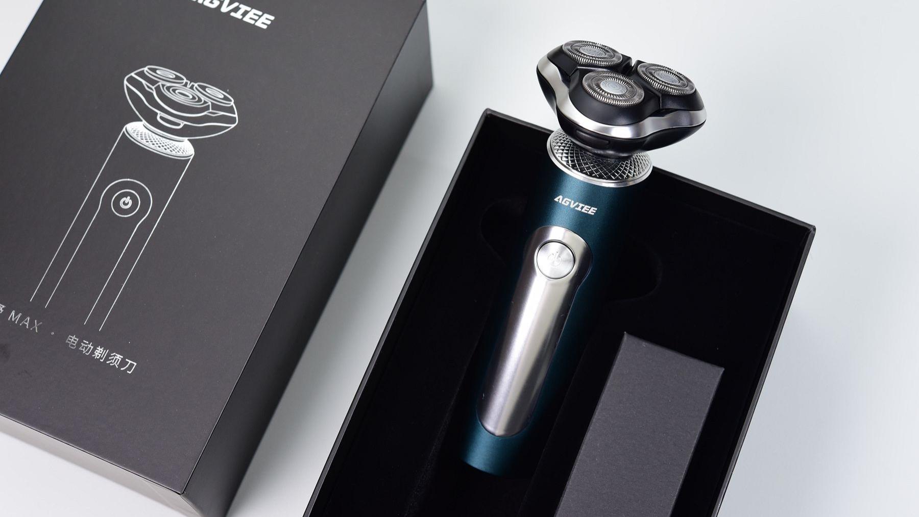 未野MAX剃须刀测评：23000高转速加持，三刀头剃须刀性能太炸裂了