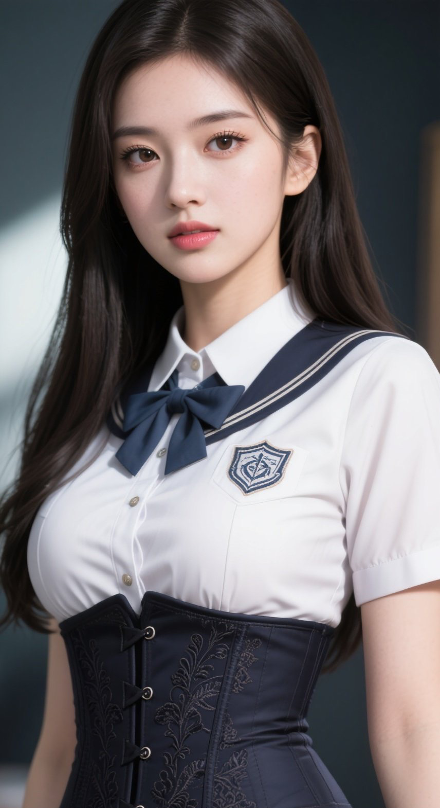初恋脸学妹歪头杀，治愈笑容甜度满分