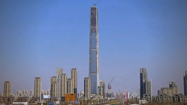 597米！中国在建第一高楼！天津117大厦法拍成交