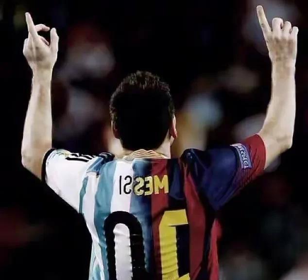 梅西巴塞罗那16年生涯进球榜；
第1年，梅西打9场，进1个球；
第2年，梅西打2