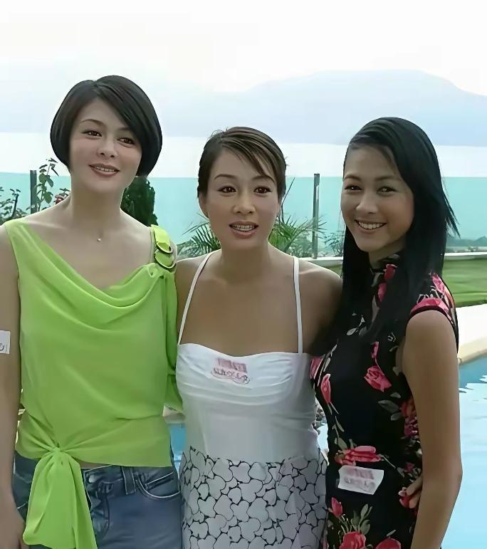 这三位都是大美女，但一比较，衬得关之琳又高又白脸又小，确实是香港顶级的大美女。钟