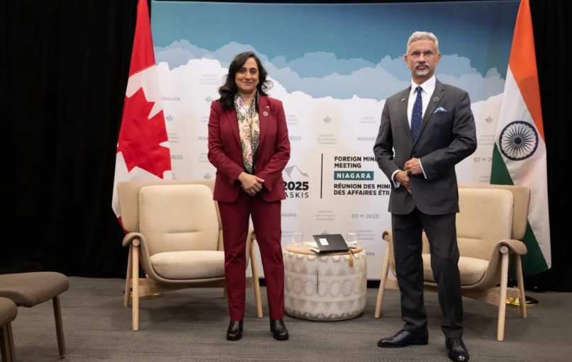 G7外长会上的印度老乡。G7国家外长会在加拿大召开，印度外长苏杰生受邀参加，并会