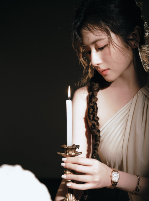 李兰迪的纯纯妆造，超有feel的，喜欢的！