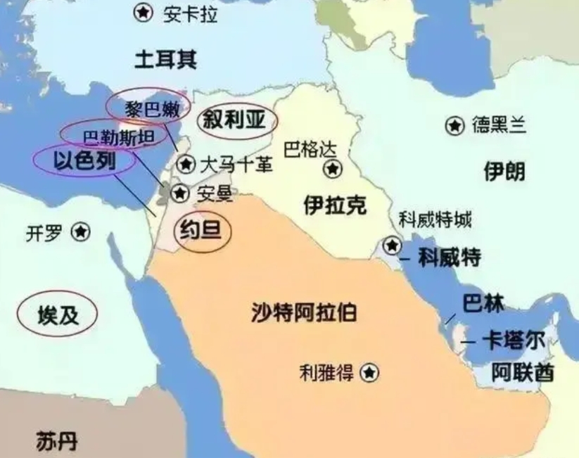 以色列有个软肋，就是它国土面积小，没有战略纵深，经不起消耗战。
以色列国土面积相