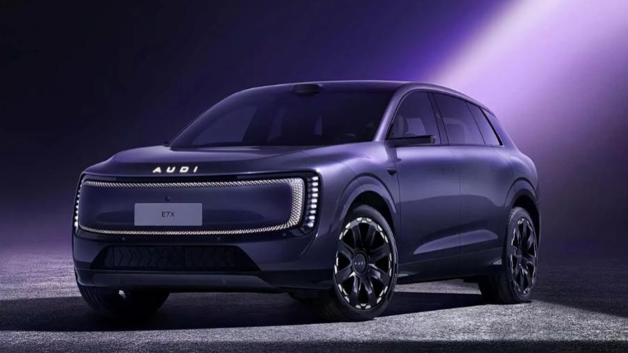 上汽奥迪下险棋！新车E7X车长超5米，却坚持只做大五座布局