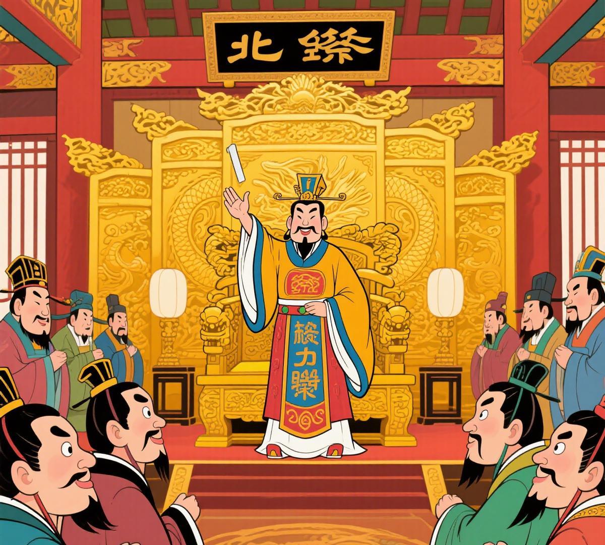 北齐最荒诞的反腐：皇帝喊着抓贪官，自己却把国库搬空藏后宫
公元 550 年的邺城