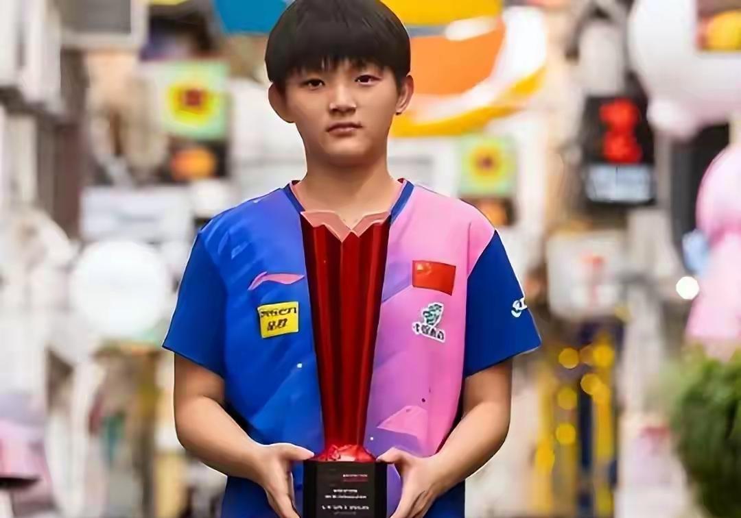 WTT青少年常规挑战赛奥托塞克站U17女单决赛，13岁的中国小将祝启慧3-0完胜
