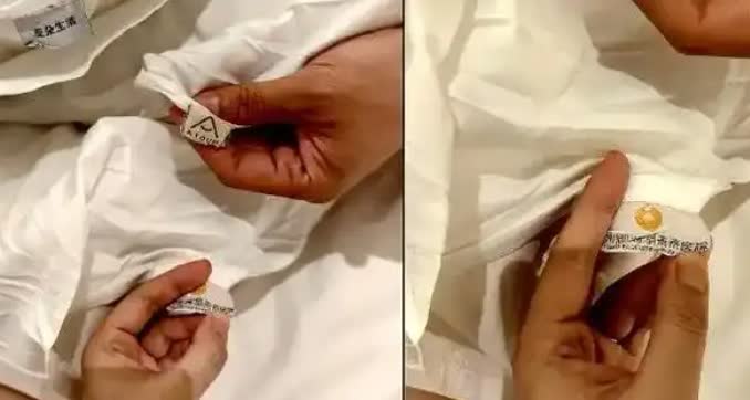 【你敢睡吗？酒店枕头上印着医院Logo】 近日，有网友在杭州西溪亚朵酒店入住时，
