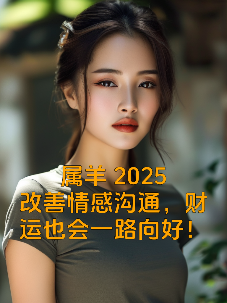 属羊2025：改善情感沟通，财运也会一路向好！