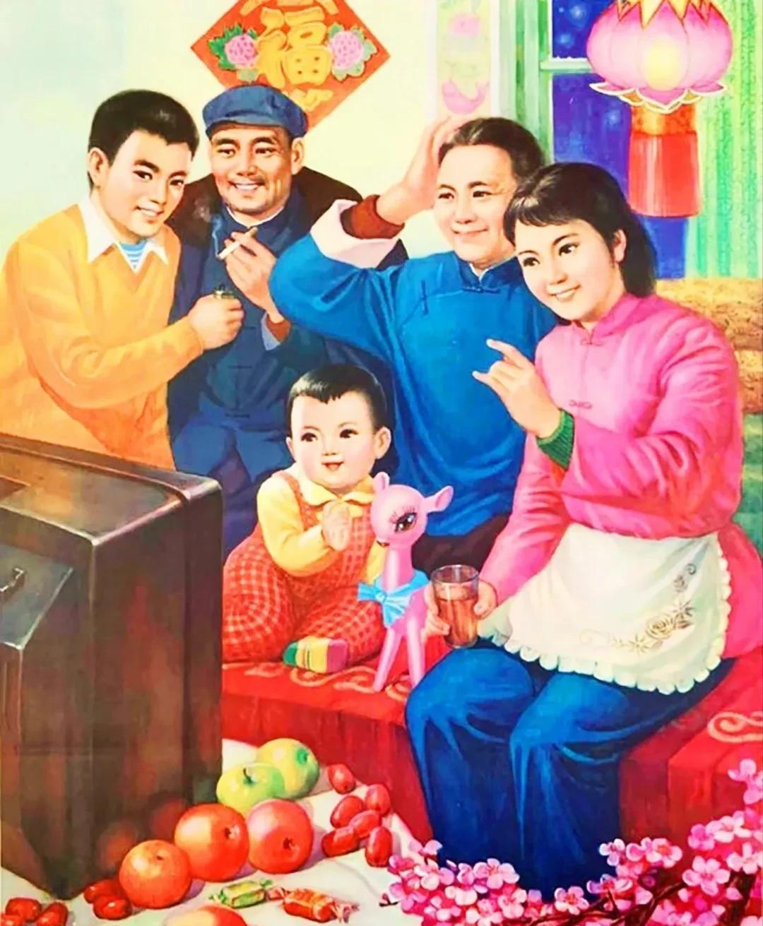 记得小时候过年的时候是要贴年画的。这些年画都是从农村大集上买来的，到了年集上，可