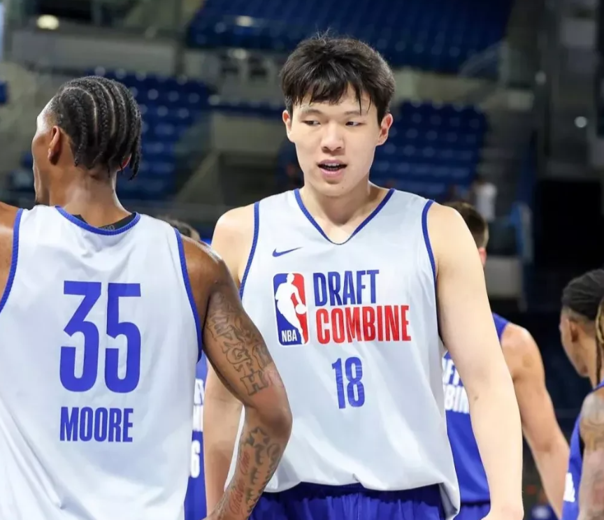 杨瀚森都获得了NBA选秀的第16顺位，上赛季和他旗鼓相当的余嘉豪没有参加选秀确实