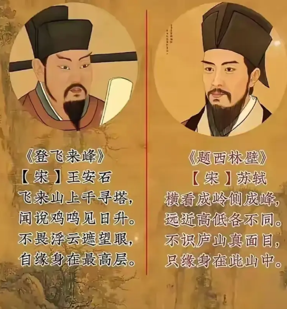 王安石，苏轼都是北宋时期最顶尖的人物，论政治地位王安石，他官拜参知政事，相当于现